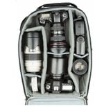  Vali máy ảnh Essentials Convertible Rolling Backpack Black 