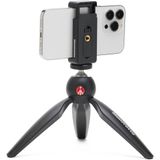 Chân máy Manfrotto PIXI Mini Tripod with Phone Clamp Black 