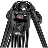  Bộ chân máy Manfrotto 608 Nitrotech Fluid Head with 645 FAST Twin Aluminum Tripod System and Bag 