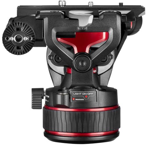  Bộ chân máy Manfrotto 608 Nitrotech Fluid Head with 645 FAST Twin Aluminum Tripod System and Bag 