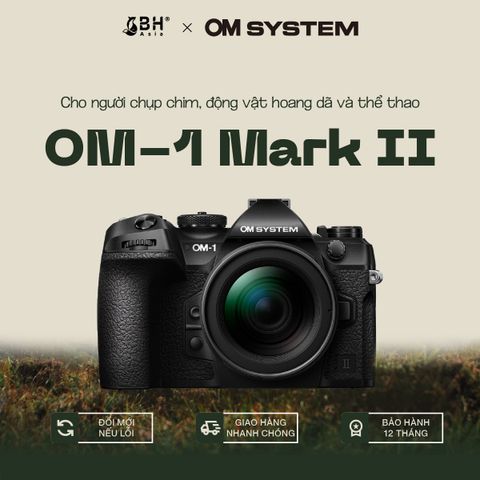 Máy ảnh OM SYSTEM OM-1 Mark II