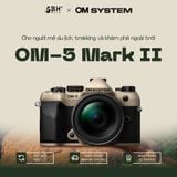 Máy ảnh OM SYSTEM OM-5 Mark II (Silver)