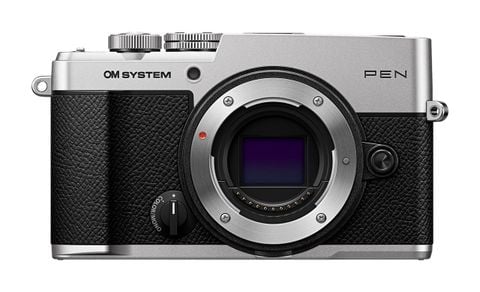 Bộ máy ảnh OM SYSTEM PEN Mirrorless Camera kèm ống kính M.Zuiko Digital 14-42mm F3.5-5.6 III (Silver)