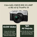 Máy ảnh OM SYSTEM PEN Mirrorless Camera (Silver)