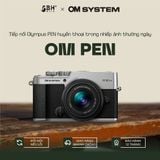 Máy ảnh OM SYSTEM PEN Mirrorless Camera (Black)