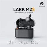 Bộ Micro không dây Hollyland Lark M2S Ultimate Combo (Camera RX, USB-C RX, Lightning RX) màu Space Gray