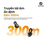 Bộ Micro không dây Hollyland Lark M2S Ultimate Combo (Camera RX, USB-C RX, Lightning RX) màu Glacier White