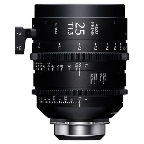  Ống kính Cine Sigma 25mm T1.3 LF FL Aizu Prime Line 