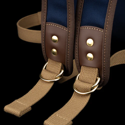  Balo máy ảnh Billingham 35 Rucksack - Navy/ Chocolate 