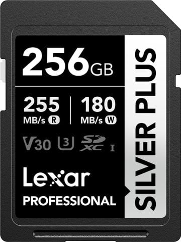  Thẻ nhớ Lexar Professional SILVER PLUS UHS-I SDXC Card V30 
