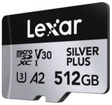 Thẻ nhớ Lexar Silver Plus microSDXC UHS-I V30 512GB