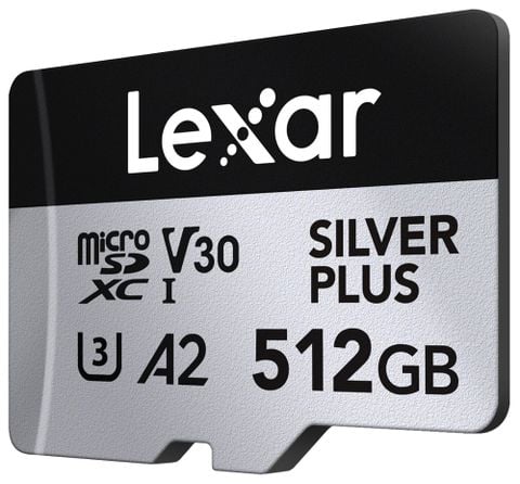 Thẻ nhớ Lexar Silver Plus microSDXC UHS-I V30 512GB