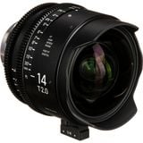  Ống kính Cine Sigma 14mm T2 FF High Speed Prime với /i Technology ngàm PL (Feet) 