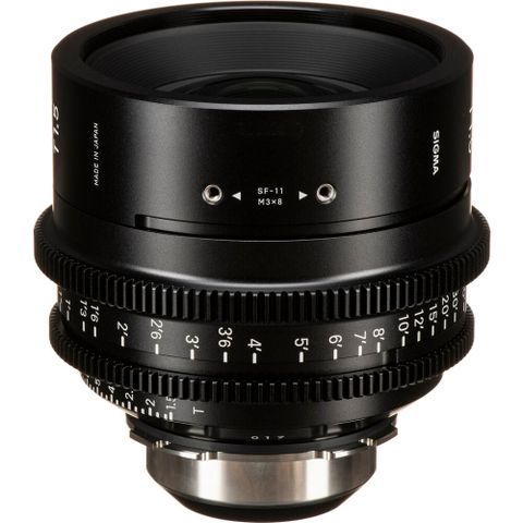  Ống kính Cine Sigma 24mm T1.5 FF High Speed Prime với /i Technology ngàm PL (Feet) 