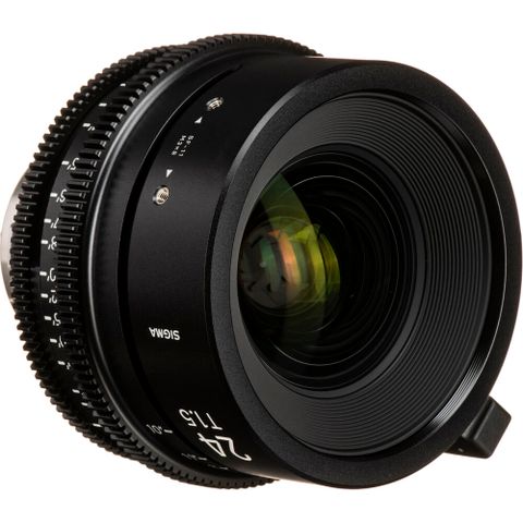  Ống kính Cine Sigma 24mm T1.5 FF High Speed Prime với /i Technology ngàm PL (Feet) 