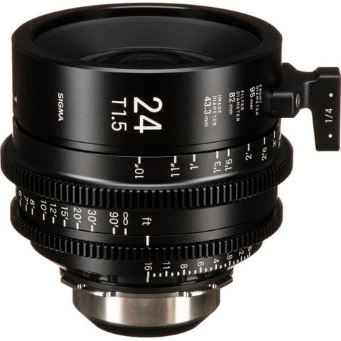  Ống kính Cine Sigma 24mm T1.5 FF High Speed Prime với /i Technology ngàm PL (Feet) 