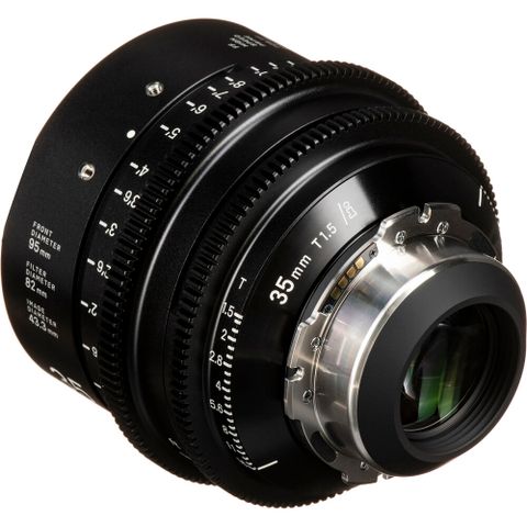  Ống kính Cine Sigma 35mm T1.5 FF High Speed Prime với /i Technology ngàm PL (Feet) 