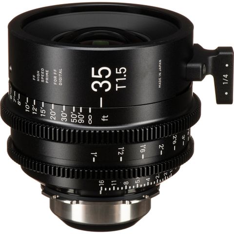  Ống kính Cine Sigma 35mm T1.5 FF High Speed Prime với /i Technology ngàm PL (Feet) 