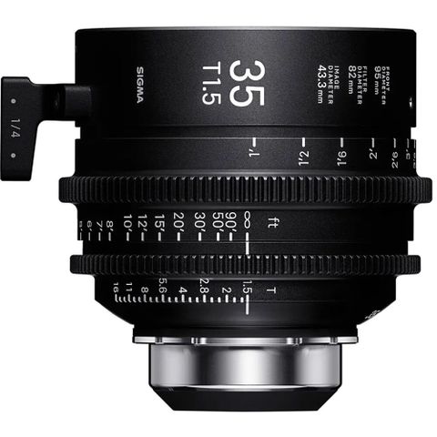  Ống kính Cine Sigma 35mm T1.5 FF High Speed Prime với /i Technology ngàm PL (Feet) 