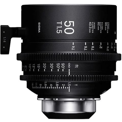  Ống kính Cine Sigma 50mm T1.5 FF High Speed Prime với /i Technology ngàm PL (Feet) 