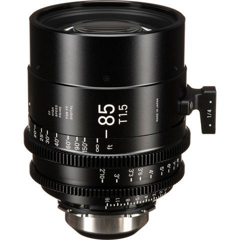  Ống kính Cine Sigma 85mm T1.5 FF High Speed Prime với /i Technology ngàm PL (Feet) 