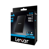  Ổ cứng di động Lexar SL300 Portable SSD Black 