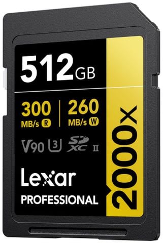  Thẻ nhớ Lexar Professional 2000x UHS-II SDXC Card V90 