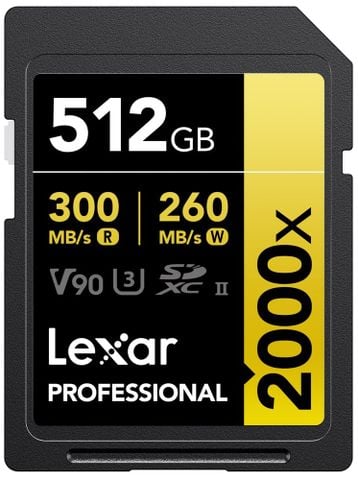  Thẻ nhớ Lexar Professional 2000x UHS-II SDXC Card V90 