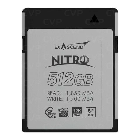  Thẻ nhớ Exascend 512GB Nitro CFexpress Type B 