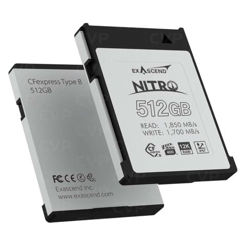 Thẻ nhớ Exascend 512GB Nitro CFexpress Type B 