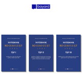 NOTEBOOK BỘ GIÁO LUẬT 1983 - BỘ 3 TẬP