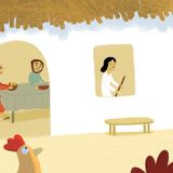 GÀ TRỐNG CLÊ-RÔ VÀ THÁNH PHÊ-RÔ