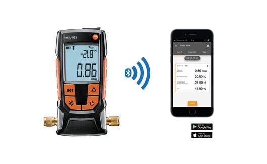  Máy Đo Áp Suất Chân Không – testo 552 