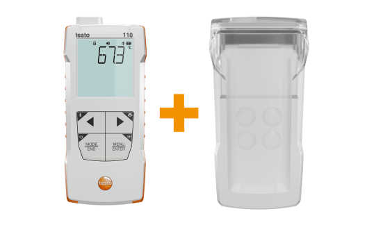  testo 110 Food - Máy đo nhiệt độ thực phẩm có kết nối App 