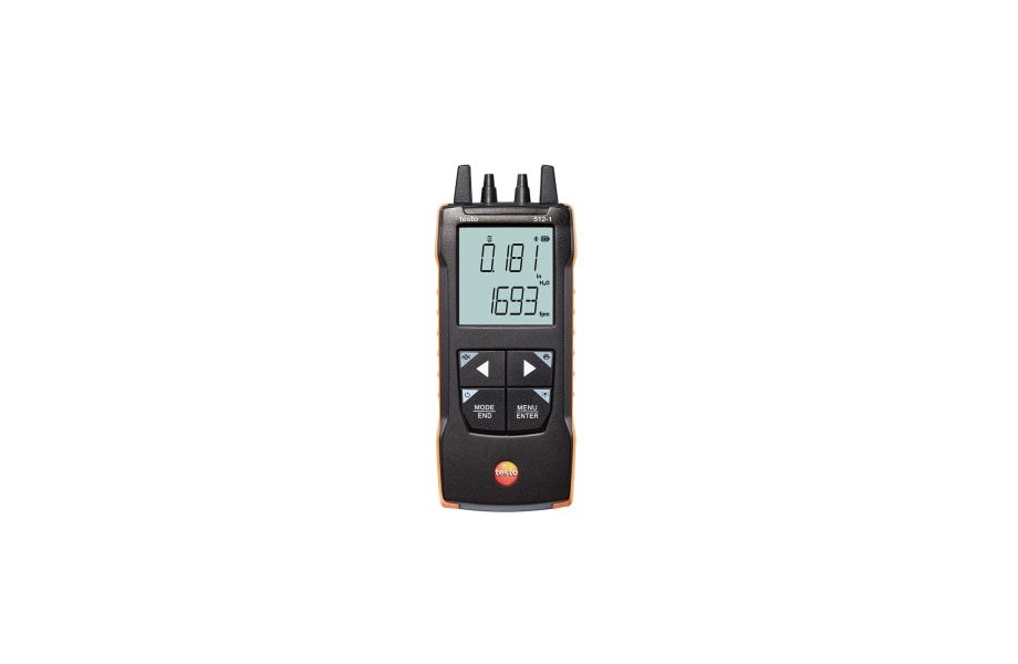  testo 512-1 - Máy đo chênh áp (0 đến +200 hPa) - Kết nối App 