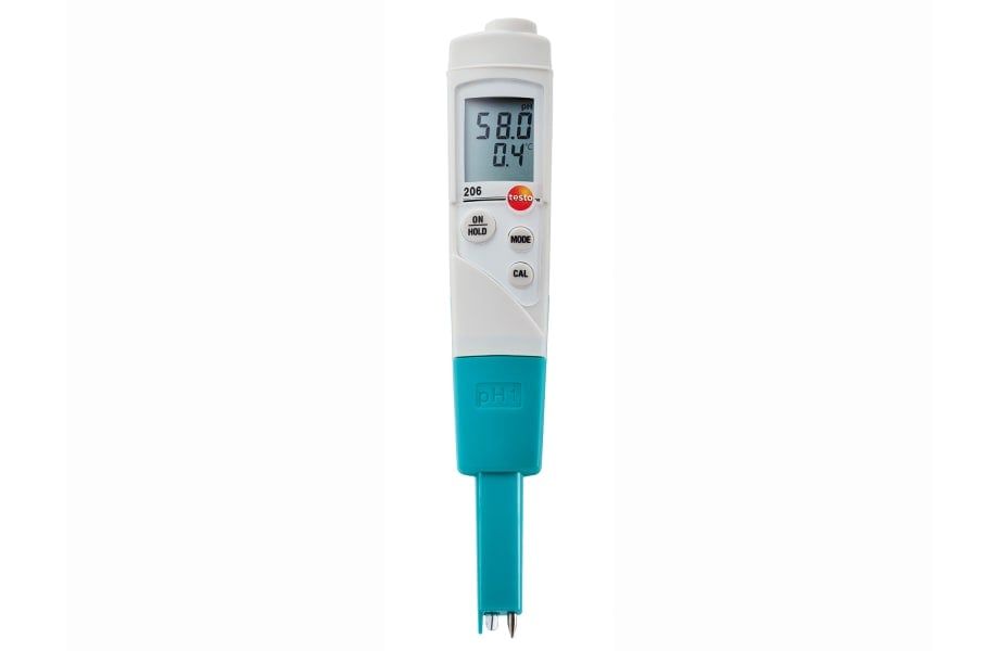  Máy đo pH / °C - testo 206 pH1 