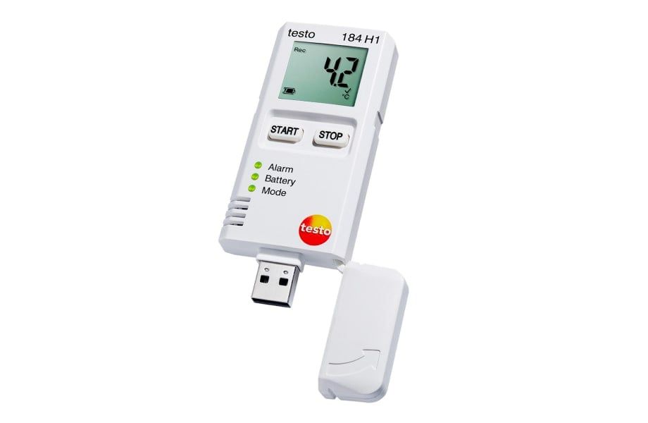  Máy Đo Ghi Nhiệt Độ, Độ Ẩm testo 184 H1 