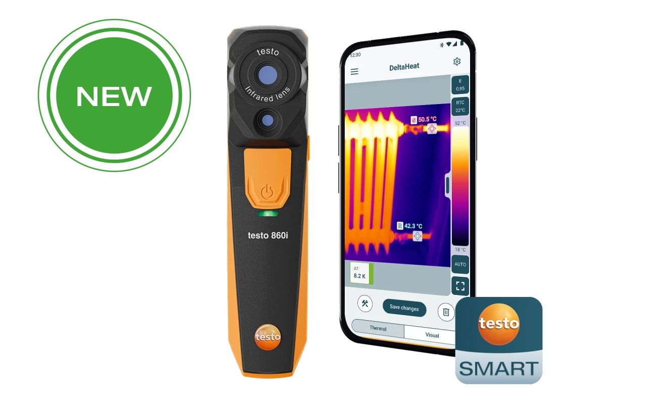  testo 860i - Máy ảnh nhiệt cho điện thoại thông minh 