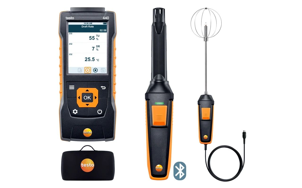  Bộ testo 440 - đo mức độ thoải mái (Bluetooth) 
