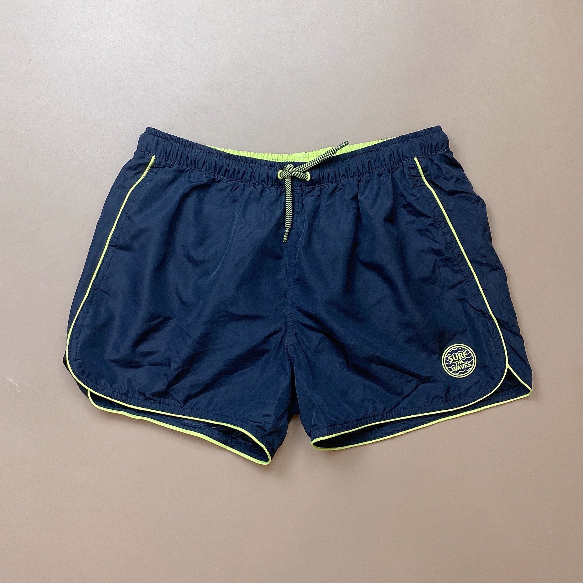 DB00041 - Quần đi biển nhiều màu trơn phối viền size 5 - 14y