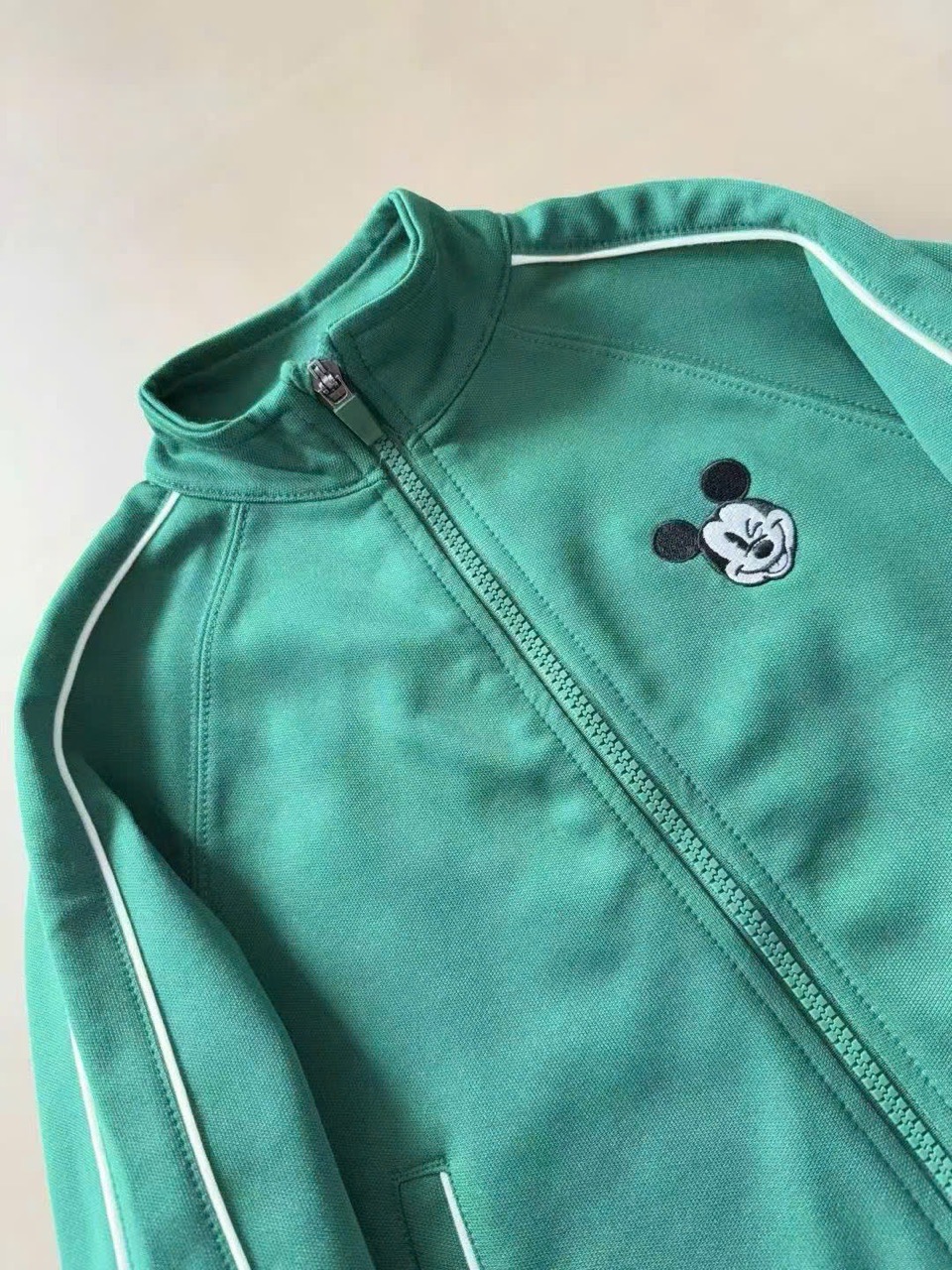 Bộ nỉ MAX màu xanh lá mickey Bé Trai size 2 - 8y