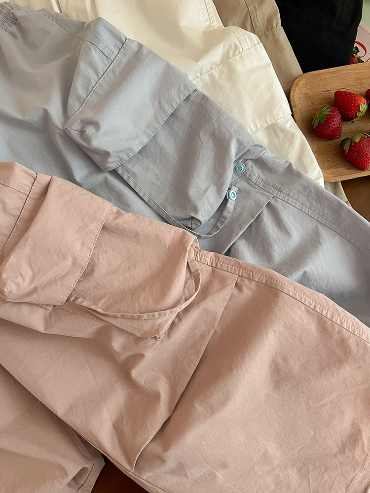 25A029 - Quần kaki túi hộp AMBB nhiều màu cho bé gái size 120-160