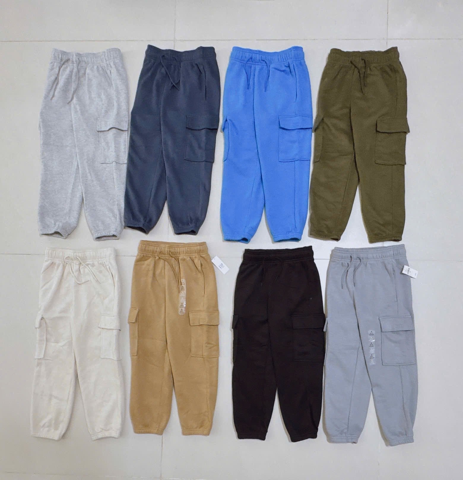 Quần jogger nỉ bông G.A.P Kids dư xịn dòng đại cho bé size 5-14y