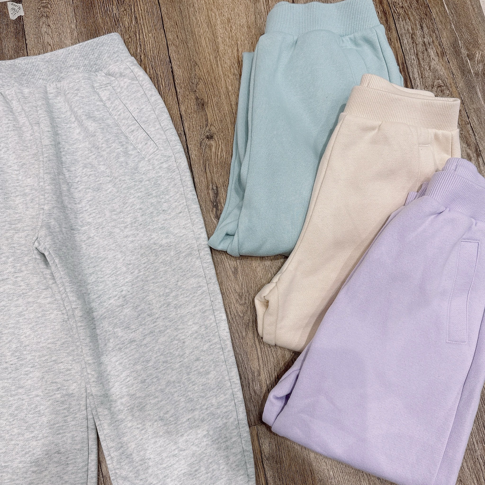 Quần jogger nỉ bông Topten xuất Hàn dư xịn nhiều màu cho bé size 120-160