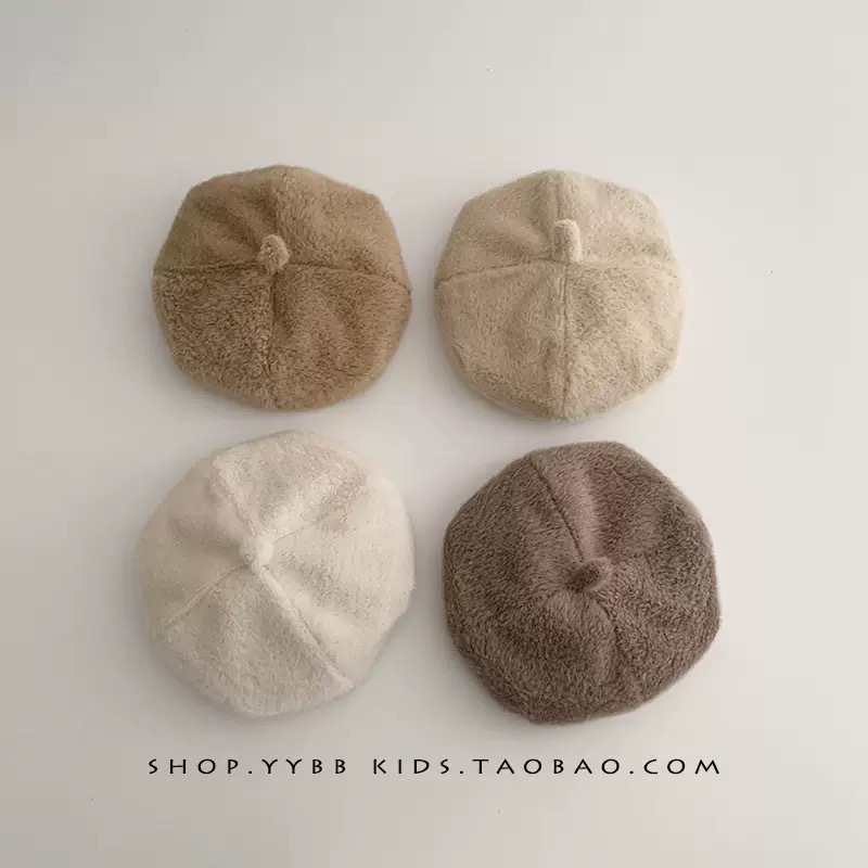 Mũ nồi lông mềm nhiều màu cho bé size 3-8y