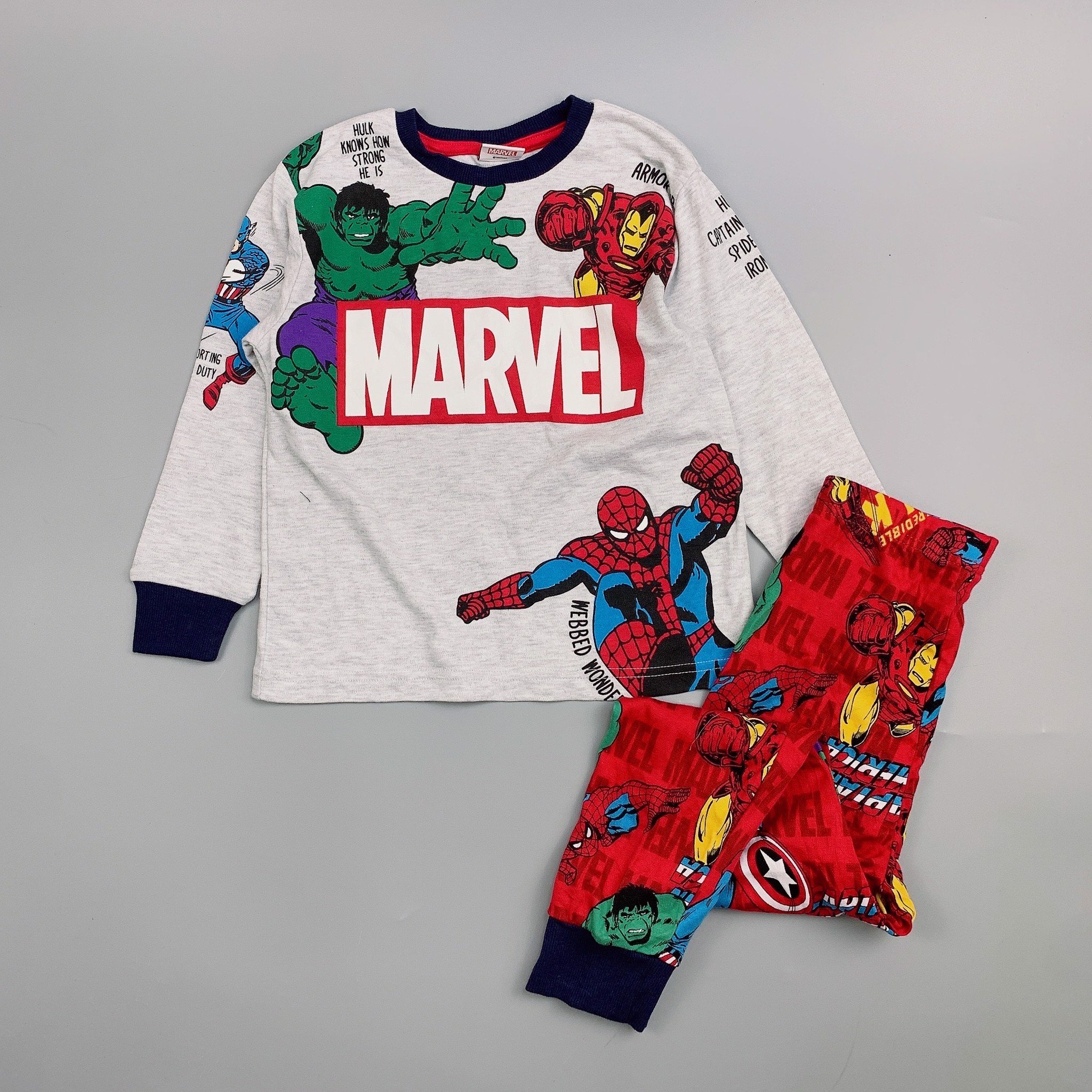 Bộ cotton Matalan Marvel BT - Mẫu 2