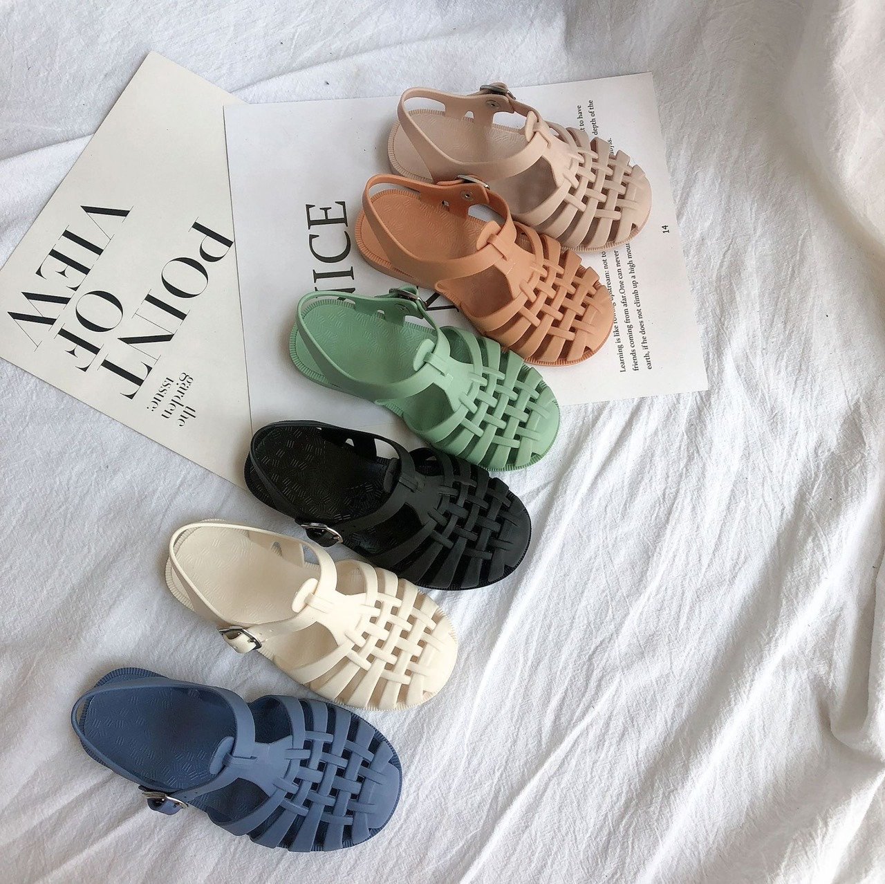 Sandal rọ Mario Cheerful nhiều màu BTBG size 140-190