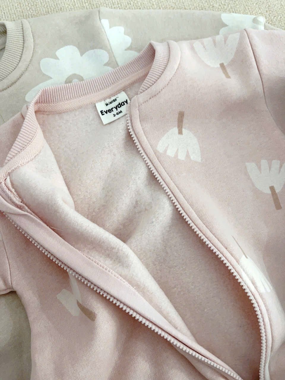 Body nỉ bông Minene dư xịn nhiều màu cho bé size 3-24m