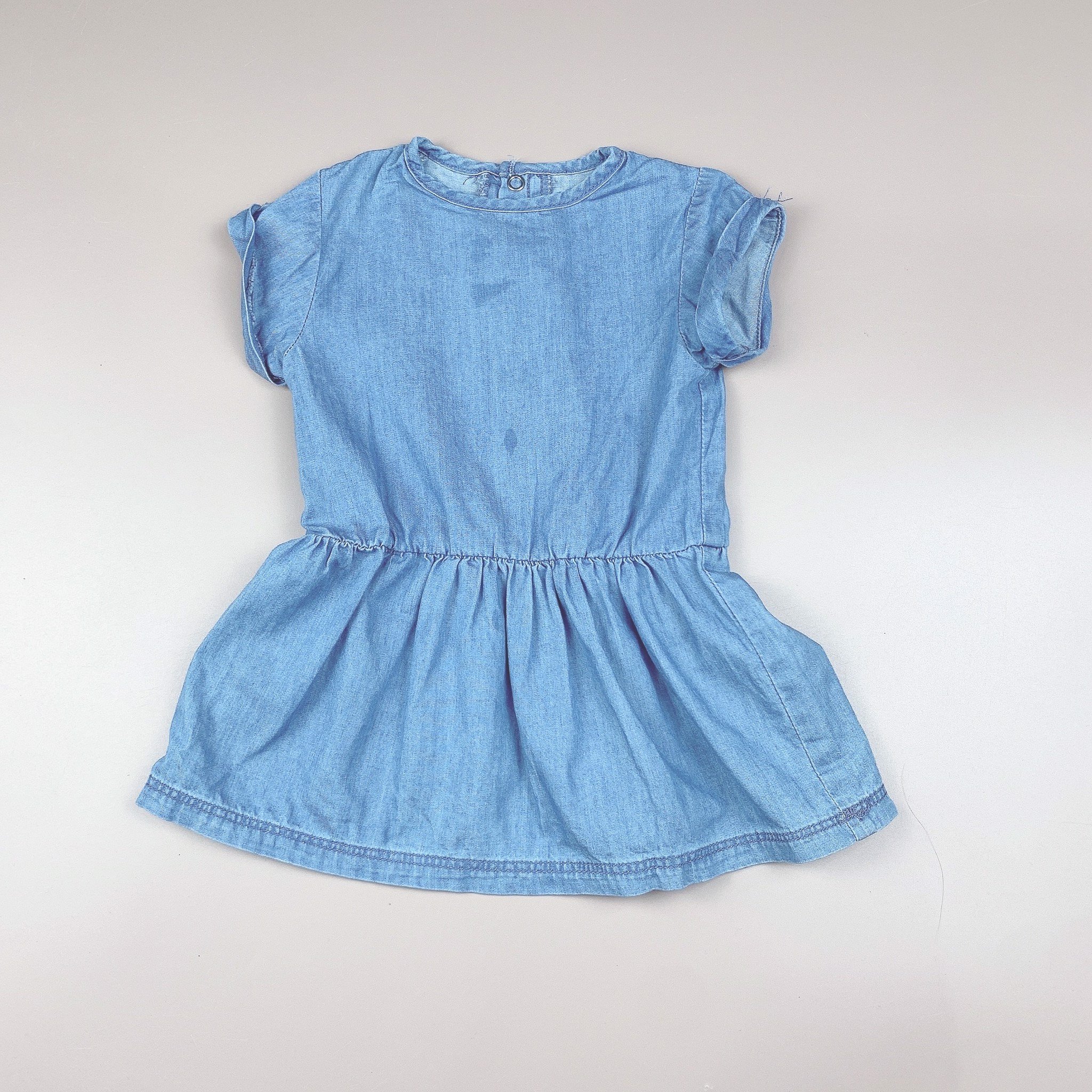 V00061 - Váy denim xanh jean 2 màu BG