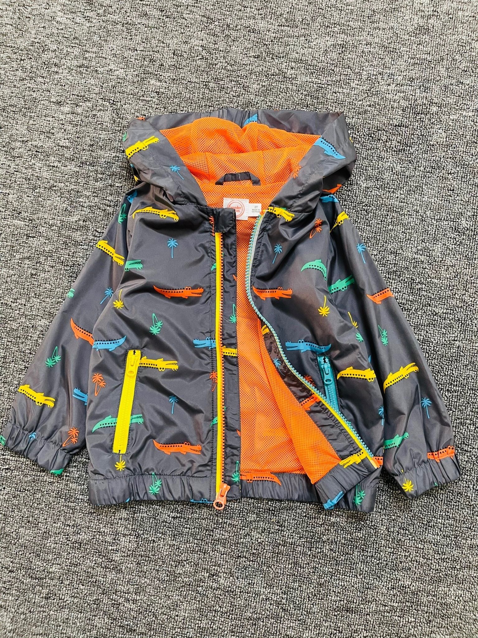 Áo gió W.N lót lưới nhiều màu BT